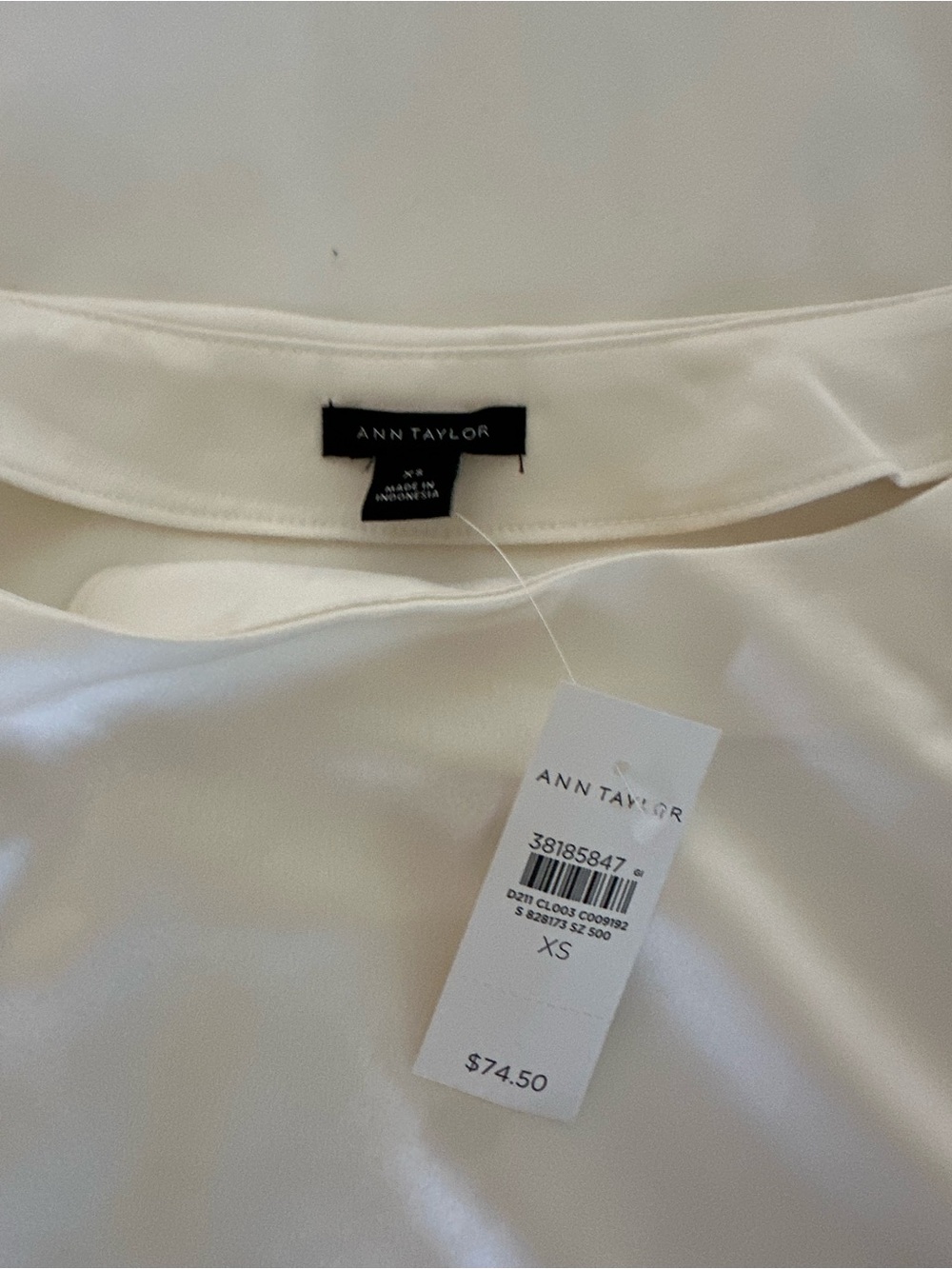 Ann Taylor Cream Blazer Jacket